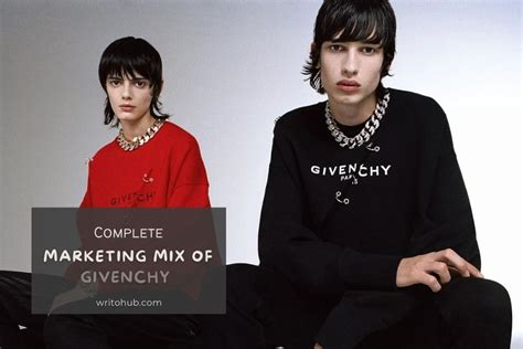 targrt oudience of givenchy|givenchy marketing mix.